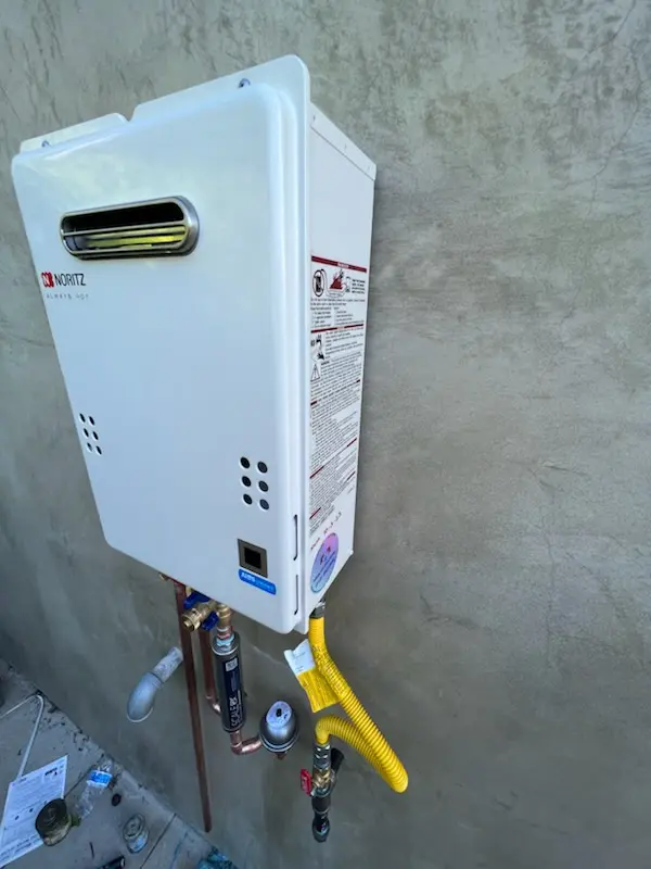 Tankless water heater installation for Glenn Acres homes